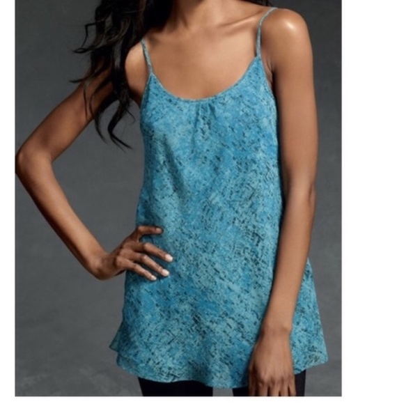 CAbi Tops - CAbi Blue Brilliant Spaghetti Strap Tank-Style 169